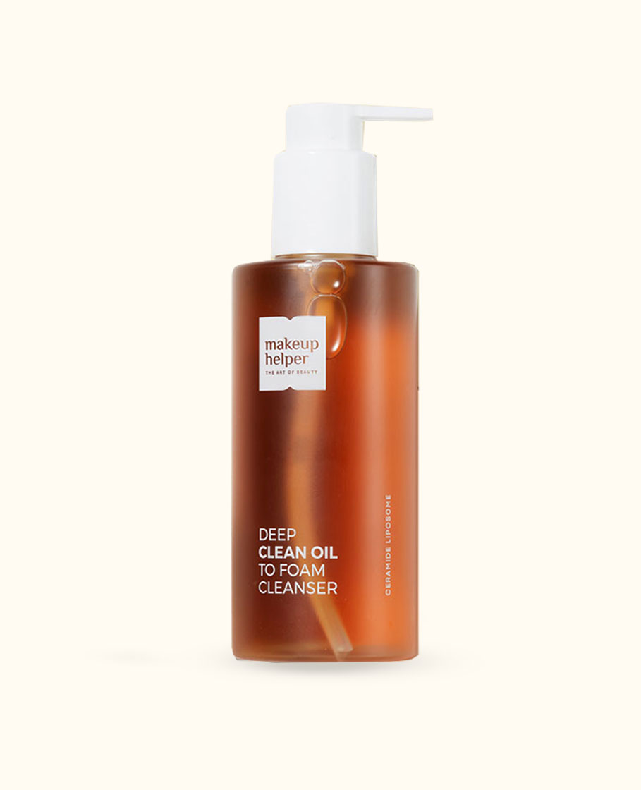 SỮA RỬA MẶT TÍCH HỢP TẨY TRANG MAKE UP HELPER DEEP CLEAN OIL TO FOAM CLEANSER