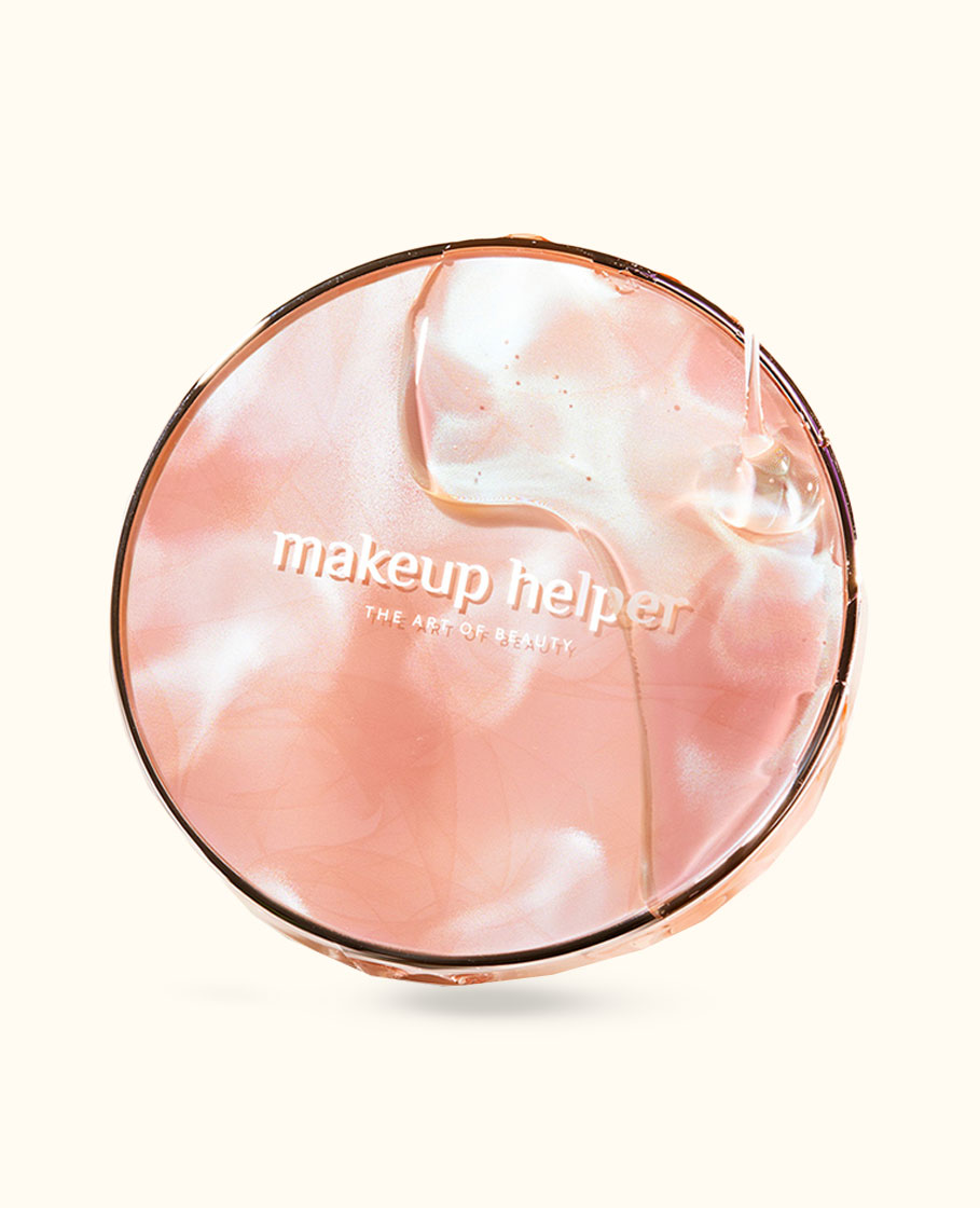 PHẤN NƯỚC DƯỠNG ẨM MAKEUP HELPER AMPOULE GLOW CUSHION #21 PEACH – PINK (23G)