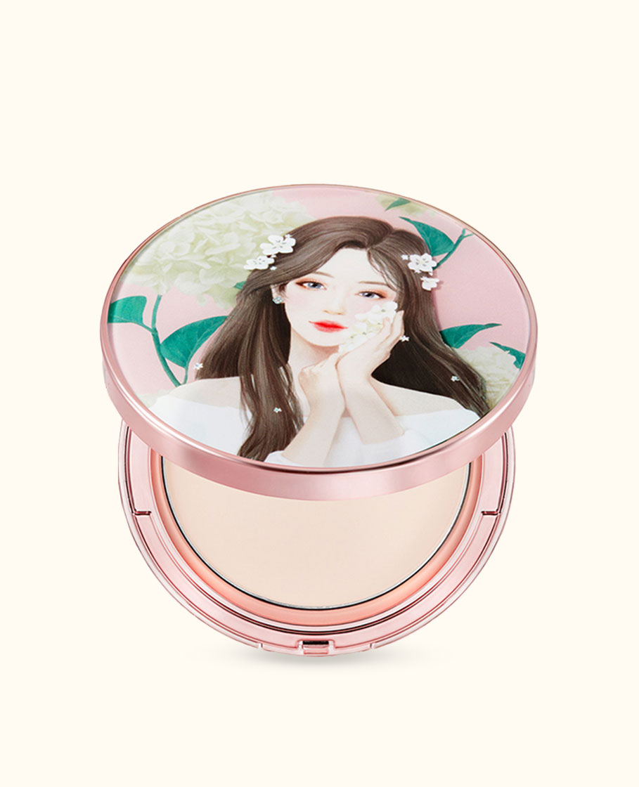 PHẤN PHỦ GIỮ DA ẨM MƯỢT MAKEUP HELPER ART PACT ORIGINAL PRO FINISH #21 NATURAL BEIGE (BLURRING)