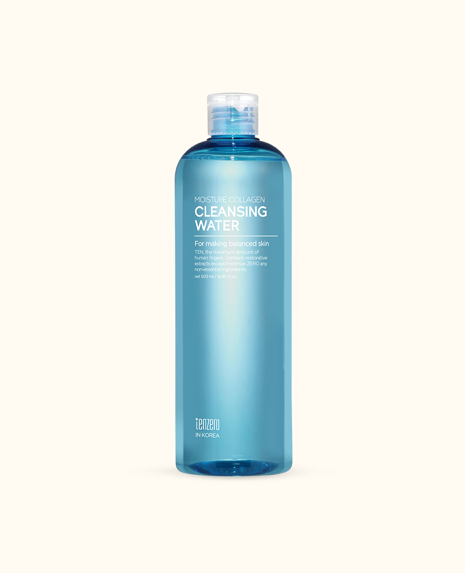 TENZERO MOISTURE COLLAGEN CLEANSING WATER