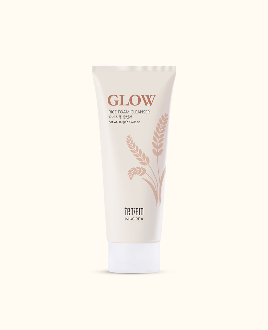 TENZERO GLOW RICE FOAM CLEANSER