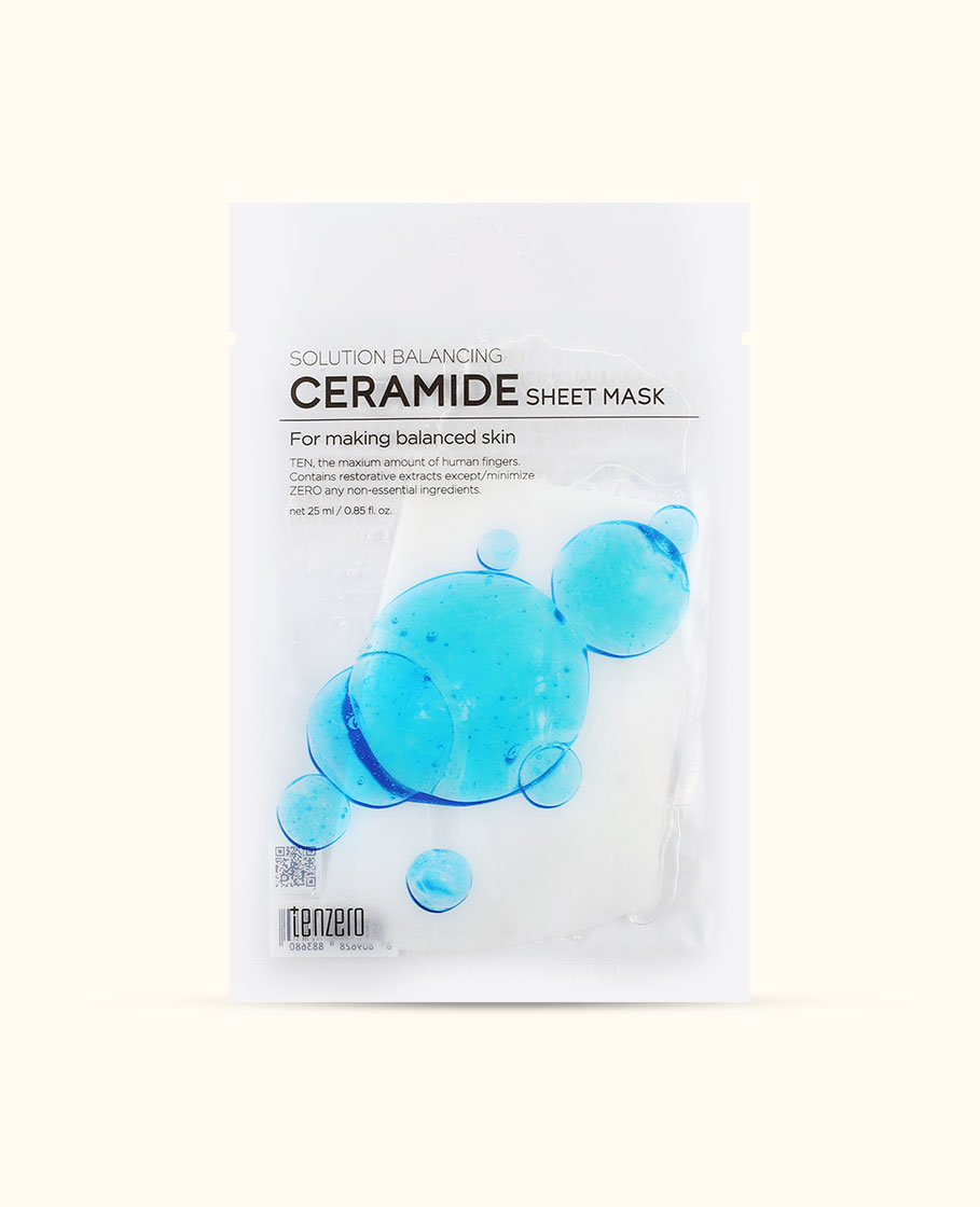 TENZERO SOLUTION BALANCING CERAMIDE SHEET MASK