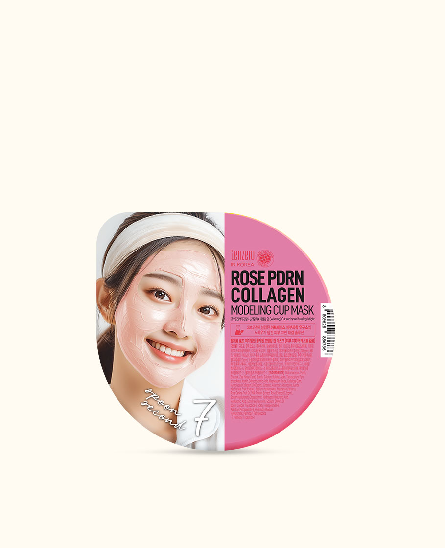 TENZERO ROSE PDRN COLLAGEN MODELING CUP MASK