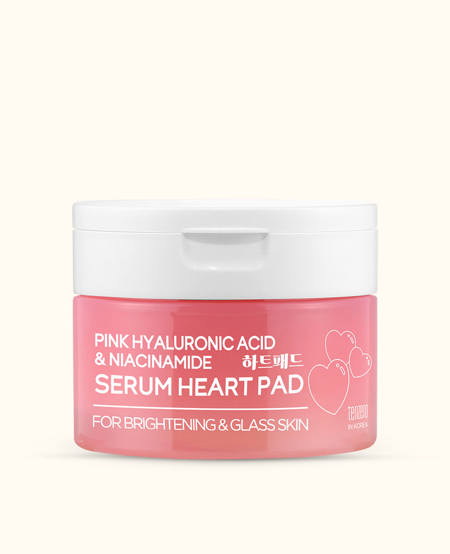 TENZERO PINK HYALURONIC ACID NIACINAMIDE SERUM HEART PAD