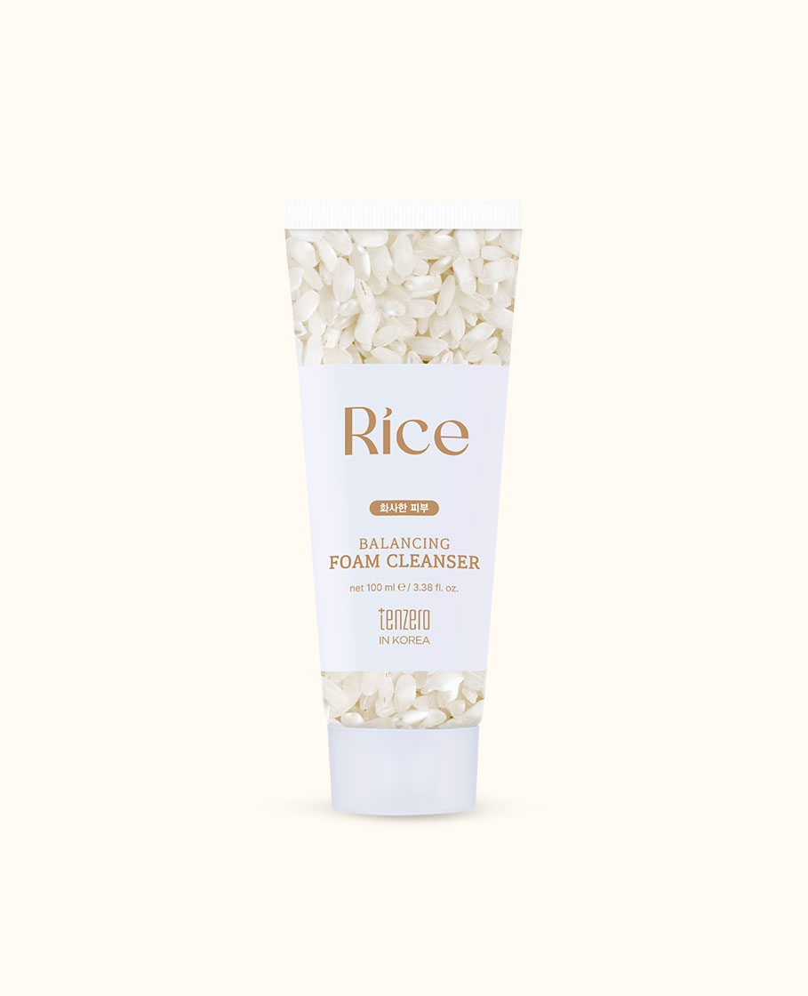TENZERO BALANCING FOAM CLEANSER RICE