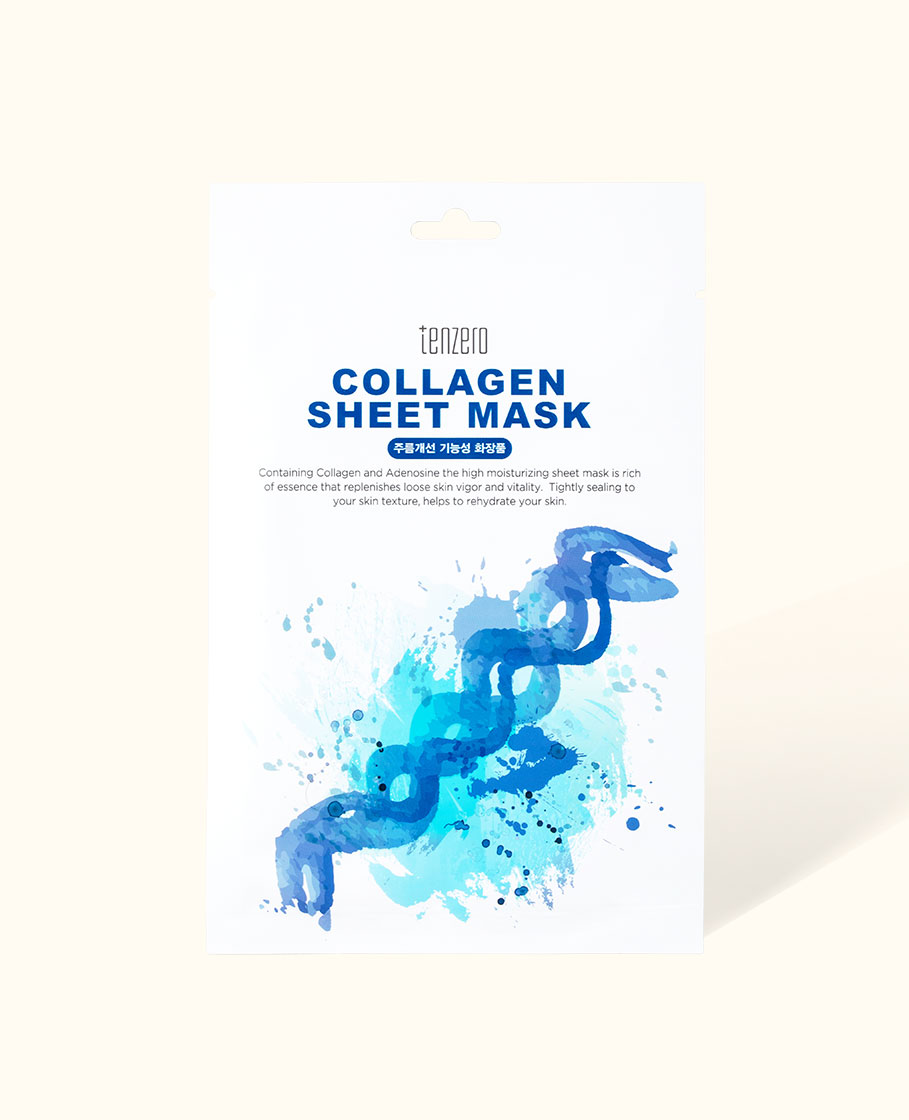 MẶT NẠ GIẤY CHỐNG LÃO HÓA TENZERO COLLAGEN SHEET MASK