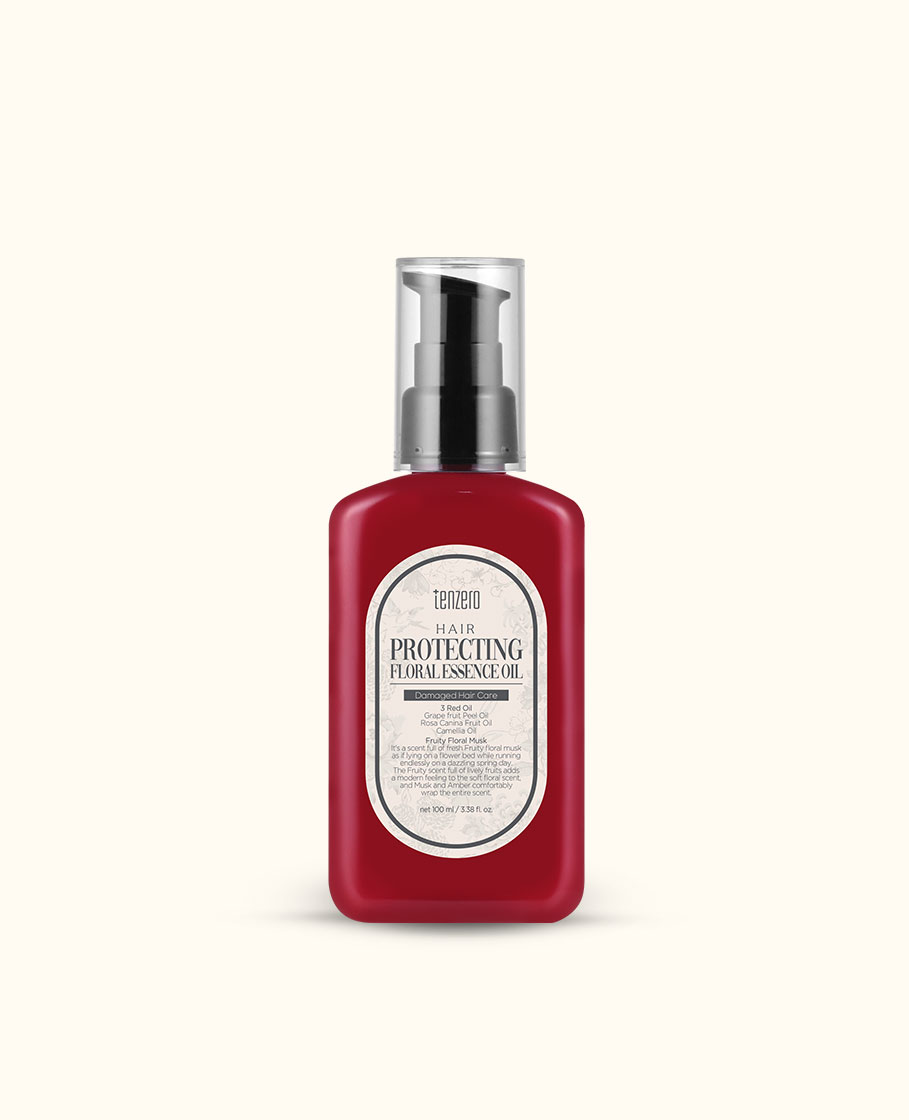 TINH DẦU DƯỠNG TÓC CAO CẤP TENZERO HAIR PROTECTING FLORAL ESSENCE OIL DAMAGED HAIR CARE