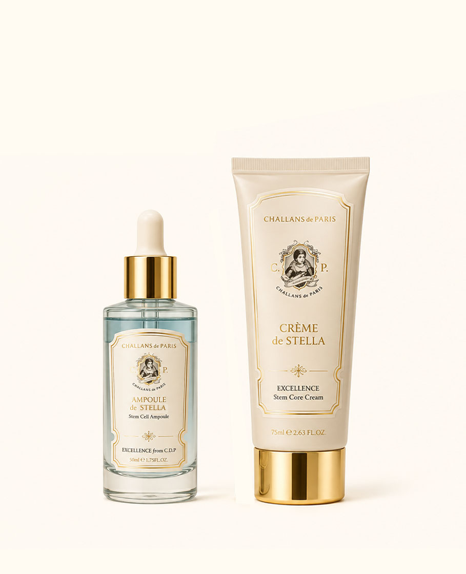 BỘ SẢN PHẨM CHĂM SÓC DA CHUYÊN SÂU AMPOULE de STELLA & CRÈME de STELLA