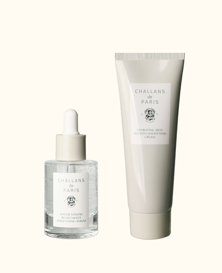 BỘ SẢN PHẨM CẤP ẨM CHUYÊN SÂU, PHỤC HỒI VÀ LÀM MỊN DA CHALLANS de PARIS: LUX DUO HYDRATING SET
