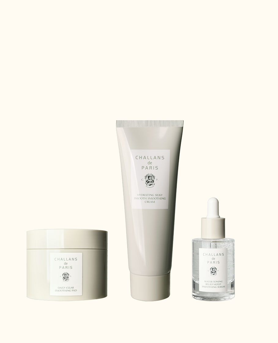 BỘ SẢN PHẨM CAO CẤP PHỤC HỒI LÀM MỊN DA TOÀN DIỆN 3 BƯỚC CHALLANS de PARIS LUX TRIO HYDRATING 3-STEP SET
