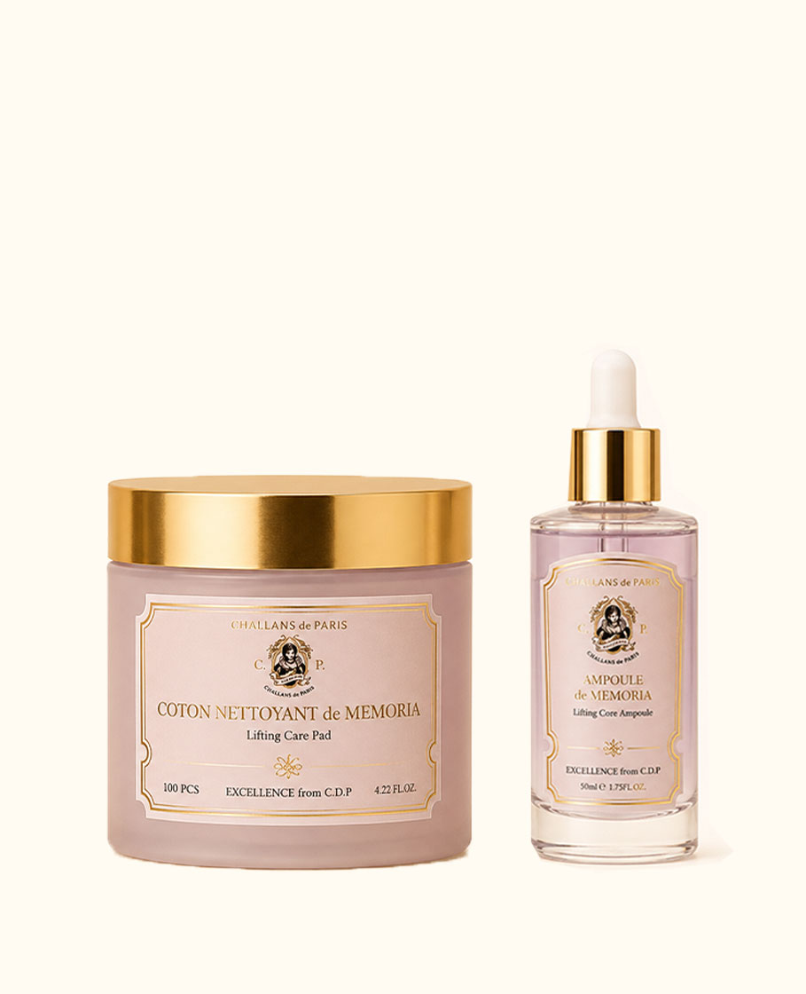 BỘ SẢN PHẨM CHỐNG LÃO HÓA & TRẺ HÓA CHALLANS de PARIS: MEMORIA ANTI-AGING ESSENTIAL SET