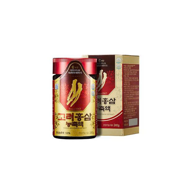 Cao hồng sâm củ 6 năm tuổi nguyên chất Korean Red Ginseng Extract (240g)