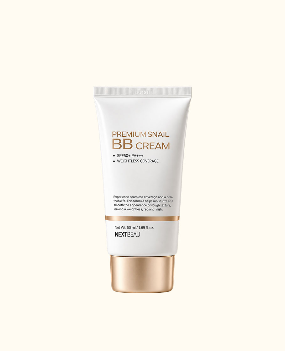 NEXTBEAU BB Cream Premium Ốc Sên dưỡng ẩm, che phủ (50ml)