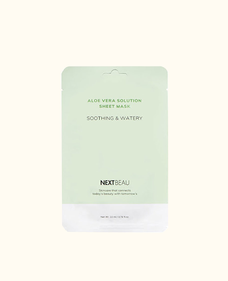 NEXTBEAU Mặt nạ giấy Nha đam làm dịu, cấp ẩm