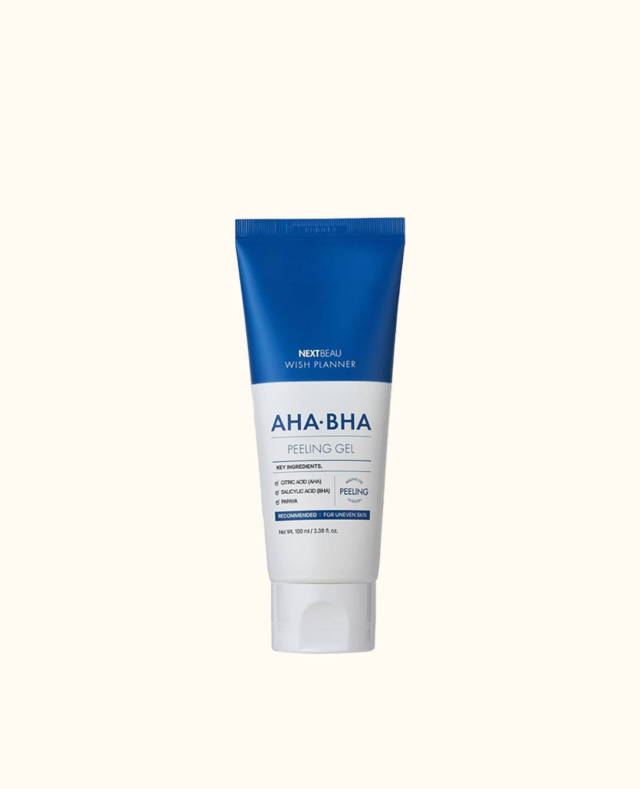 NEXTBEAU Gel tẩy tế bào chết Wish Planner AHA/BHA làm mịn da (100ml)