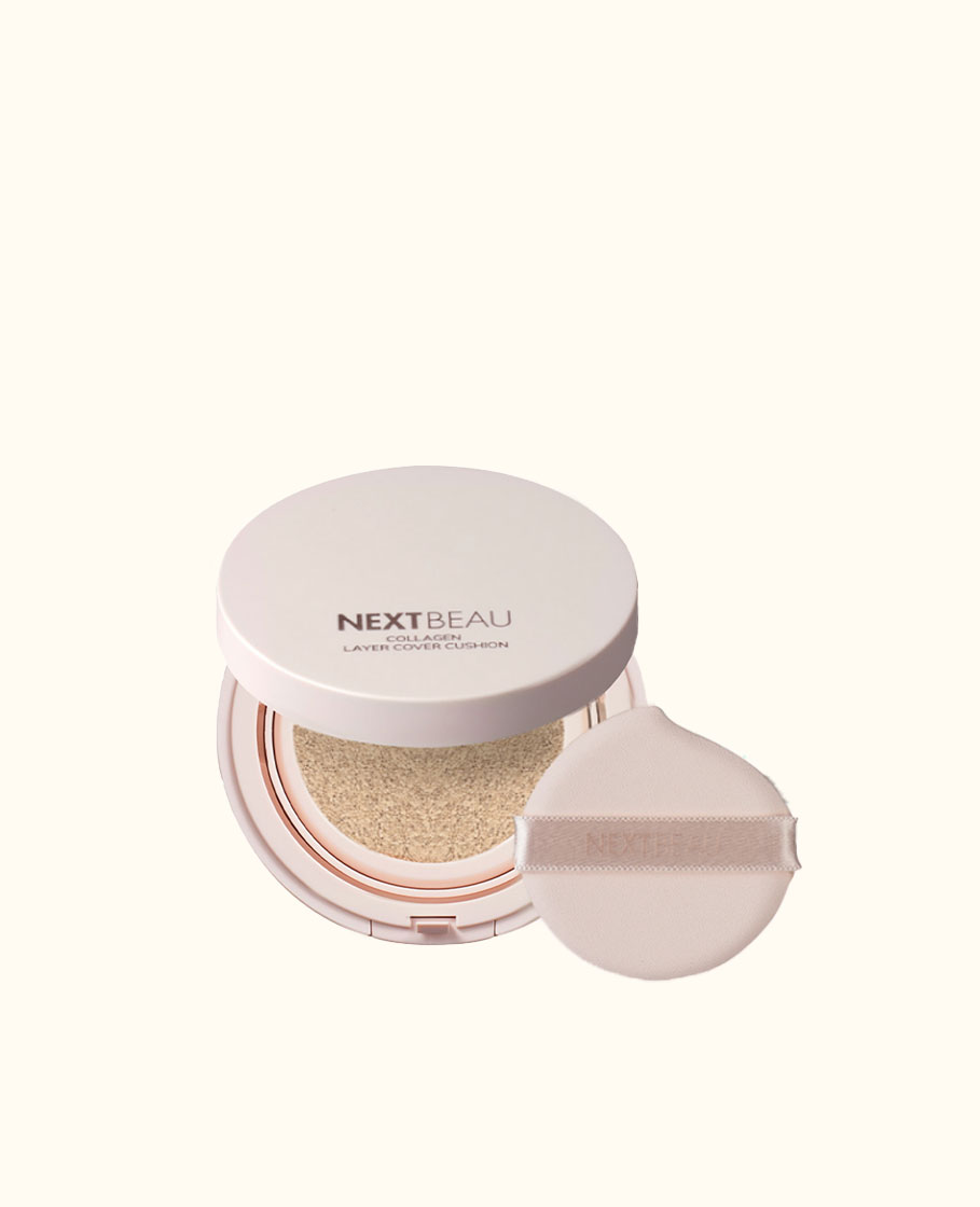 NEXTBEAU Phấn nước Wish Planner Collagen che phủ, dưỡng ẩm #13 Porcelain SPF50+ PA++++ (14.5g)