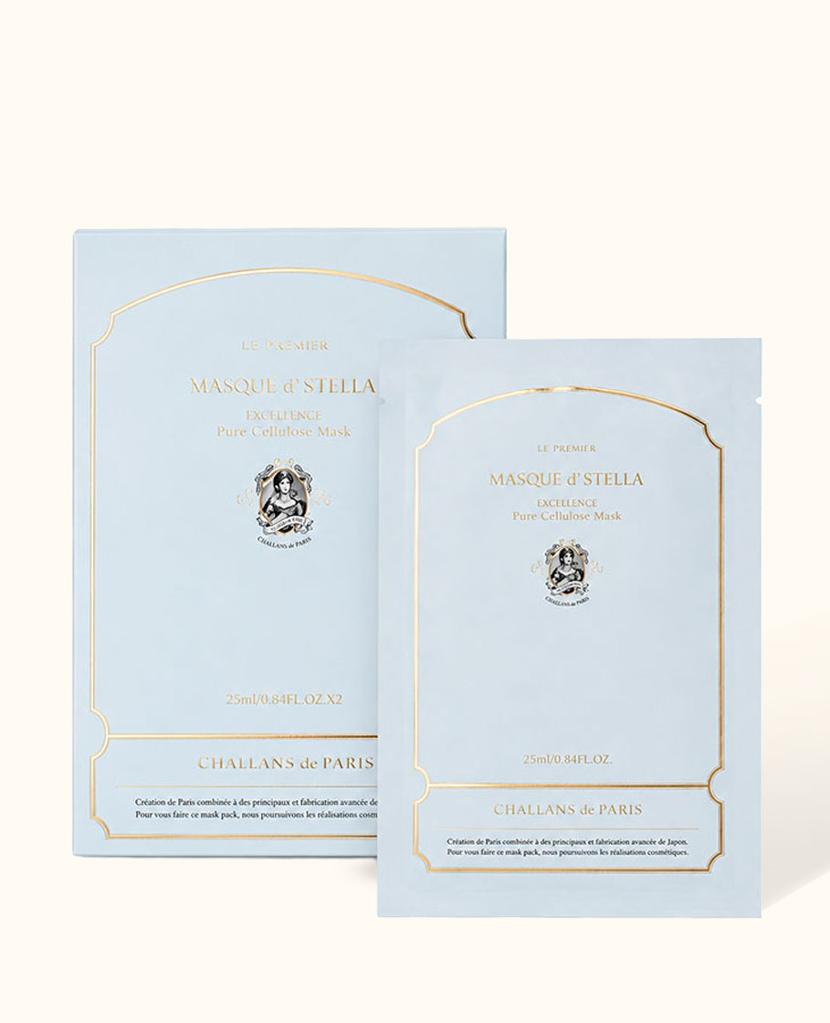 MASQUE d’STELLA EXCELLENCE – Mặt nạ thu nhỏ lỗ chân lông, làm mịn da (25g/10 miếng)