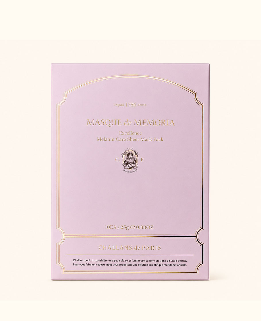 MASQUE d’MEMORIA EXCELLENCE – Mặt nạ chống lão hóa, săn chắc da (10 miếng/25g)
